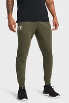 Чоловічі зелені спортивні штани UA Rival Terry Jogger Under Armour SM 1380843-390