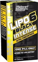 Жиросжигатель Nutrex Lipo-6 Black Intense