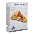 Конструктор детский "Western fast food: Pizza" 1024A-4 пластик 79 деталей