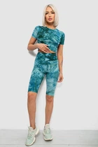 Костюм женский домашний, цвет зеленый, XL-XXL, 214R340-10