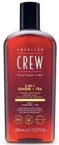 Шампунь American Crew Energizing Shampoo, Conditioner and Body wash Ginger Tea 450 мл