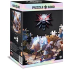 Пазл GoodLoot Witcher: Geralt & Triss in Battle 1000 элементов (5908305233619)