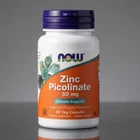 Піколінат цинку біодобавка, Now Foods Zinc Picolinate 50 mg (60 капсул)