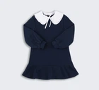 Детское школьное платье для девочки Бемби City collection PL413-800 116 см Синее (14413726641.800)