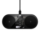 Бездротовий зарядний пристрій Baseus Digital LED Display Dual with Digital Display 20W Black (WXSX010101)