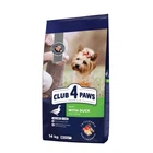Сухой корм для взрослых собак Club 4 Paws Премиум для малых пород со вкусом утки