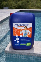 Гипохлорит натрия AquaDoctor C-15L 20 л — жидкий хлор для дезинфекции воды бассейна (15%)