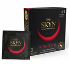 Презервативы Skyn Intense Feel 3 шт ребристые безлатексные Скин