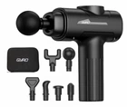 Перкусійний масажер для тіла та м'язів, ручний пістолет GYRO Muscle M7 Gun Massager Black (GYRO-M7)