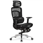 Офісне крісло Mealux M10 Air Massage (з масажним ефектом) Black (HF-M10 M/BB) Mealux HF-M10 M/BB 1043160