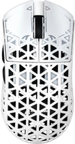 Мышь ATTACK SHARK R5 Ultra Wireless/Bluetooth/USB White (AS-6972792470924-W)