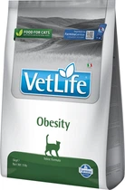 Сухий корм для кішок Farmina Vet Life Obesity для зниження зайвої ваги