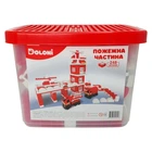 Конструктор "Пожарная часть" 013888/01 в пластиковом боксе 248 деталей