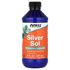 Коллоидное серебро NOW Foods "Silver Sol" в жидкой форме, 50 мкг (237 мл)