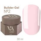 Гель для нарощування нігтів Valeri Builder Gel Nude 2 30 мл
