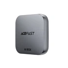 Адаптер ACEFAST QC2 AI Box CarPlay wireless adapter for car Metal Gray