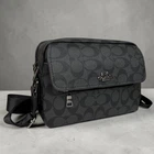 Чоловіча сумка барсетка стиль Coach, сумка на плече Коач ( 22313 )