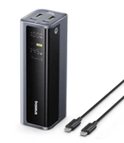 Внешний аккумулятор Baseus 145W 20800mAh Power Bank 4-Port, УМБ для ноутбука MacBook Air/Pro, iPad, Starlink Mini, PD/QC, Black