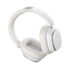 Бездротові Bluetooth навушники Baseus Bowie H1 Pro |портативна стерео гарнітура, Bluetooth 5.3, Type-C, 400 мАг, до 70 годин відтворення, 4 вбудовані мікрофони, швидке заряджання, активне шумозаглушення ANC| Білий