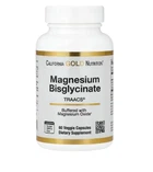 Магній Бісгліцинат California Gold Nutrition Magnesium Bisglycinate 60 капсул