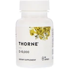 Вітамін D3 Thorne Research (Vitamin D3) 10 000 МО 60 капсул THR14801