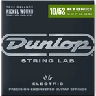 Струны для электрогитары Dunlop DEN1052 Light Top/Heavy Bottom Nickel Plated Steel 10/52