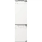 Холодильник Gorenje вбудований з нижньою морозилкою, 177x69x55см, 2 двері,252(76)л, А+, NF+, Зона свжості, Диспл, Wi-Fi, Білий