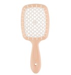 Гребінець для волосся Janeke Superbrush small Персиковий з білий