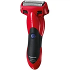 Бритва електр. Panasonic сіткова, 7600 об/хв, бритв.головок-3, Li-Ion, сух.+волог., тример, чорно-червоний