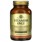 Мультивітаміни Solgar (Vitamins Only) 90 капсул SOL02812