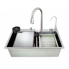 Мийка багатофункціональна Zerix нержавіюча сталь 750х460х215 мм Decor (691590)