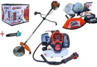 Бензокоса YAMAMOTO SRM-520 PRO+Насадка-высоторез (ранцевый ремень ножи 3Т- 8Т-40Т зубчатая фреза с победитовой напайкой катушка с леской)