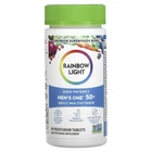 Мультивітаміни для чоловіків 50+, Men's One 50+, Rainbow Light, щоденні, висока потенція, 60 вегетаріанських пігулок (RLT-20403)
