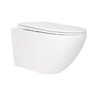 Унитаз подвесной Qtap Jay безободковый с сиденьем Soft-close QT07335176W