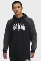 Чоловіче чорне худі UA Rival Flc CB Hood Under Armour LG 6003958-001