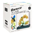 Дитячий Конструктор Flower Language 7345 у колбі, 327 деталей