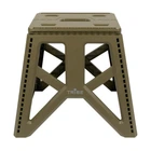 Стул туристический пластиковый Tribe Camp Chair High (T-EF-0002-olive)