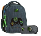 Рюкзак шкільний каркасний + пенал Kite Education Good Game K26-555S-5