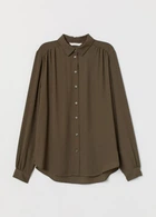 Блузка H&M 42 Хаки 0697054_хак
