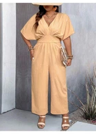 Комбінезон SHEIN XL Світло-оранжевий sz2402281338216785