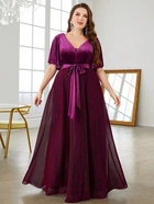 Платье SHEIN 3XL Фиолетовый sz2309045778526267
