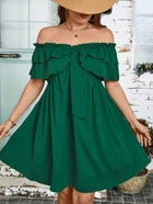 Платье SHEIN 4XL Зеленый sz2402216660716214