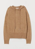 Джемпер H&M XS Темно-бежевый 0811913_тем. бежевый