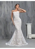 Сукня SHEIN XL Білий sz2311065004100615