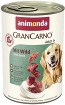 Корм влажный для собак Animonda GranCarno Adult Game с дичью