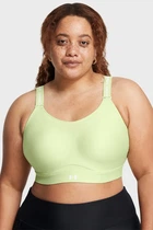 Жіночий салатовий топ UA Infinity High 2.0 Bra Under Armour M D-DD 1384112-384