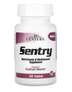 Мультивитаминная и мультиминеральная добавка для женщин Sentry Women 21st Century 120 таблеток