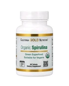 Натуральная добавка California Gold Nutrition Спирулина органик 500 мг