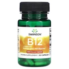Витамин В12 Swanson (Vitamin B-12) 500 мкг 30 капсул SWV11248