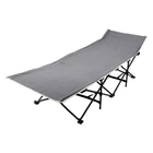 Кровать раскладная туристическая 185x60x50 см стальной каркас Oxford 600D нагрузка 150 кг раскладушка для дачи кемпинга гостей похода природы отдыха гостевое спальное место Yiwu